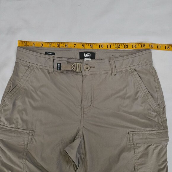 REI Co-op Women's Relaxed Belted Waist Sahara Convertible Hiking Pants Size 10 - Picture 13 of 16